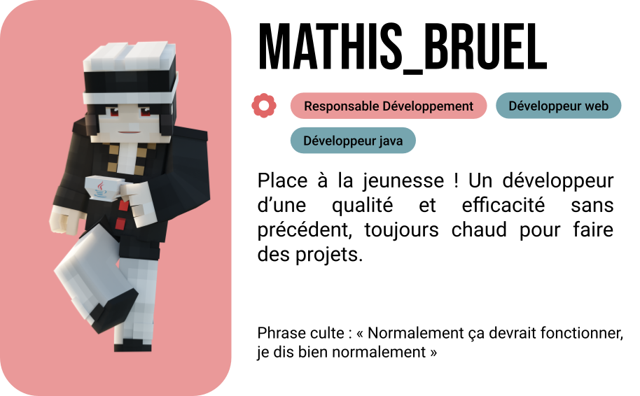 Responsable Mathis Bruel